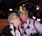 Birthday kiss