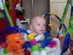 Logan in his jumparoo - his absolute favorite toy