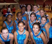 Ranae and her dance team 2007 . . .