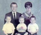 Roger and Mary Ellen family @1970 . . .