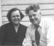 Anita and Fares - 1949 . . .