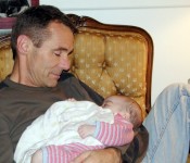 Rock-a-bye Grandpa. . .